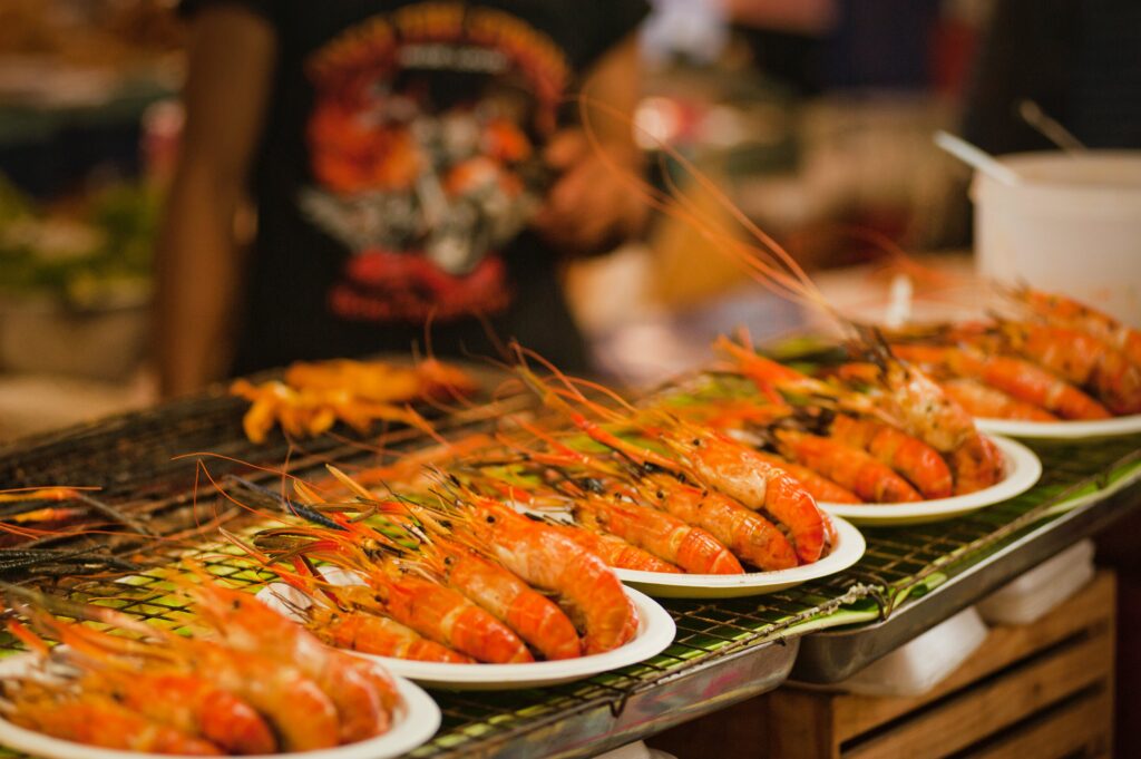prawns