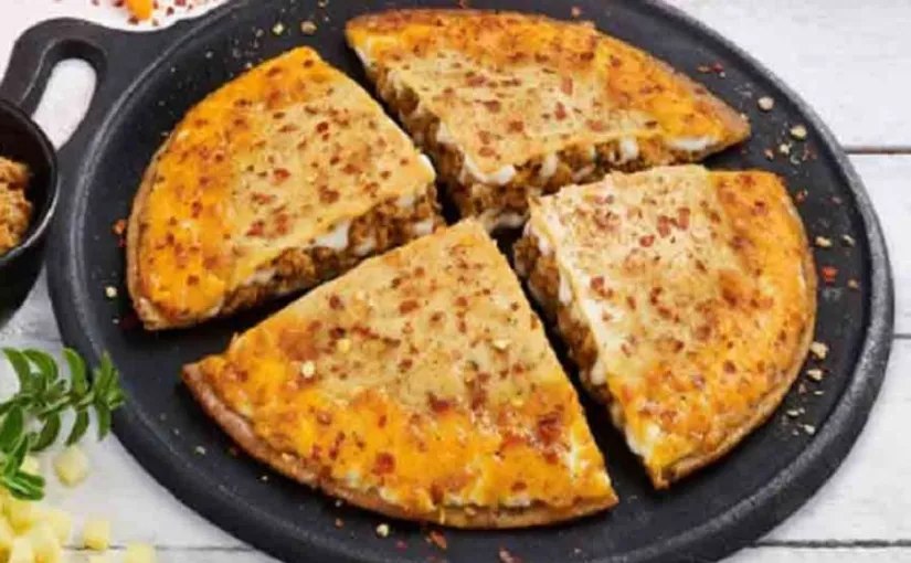 Indori Bhutte ka Kees Pizza