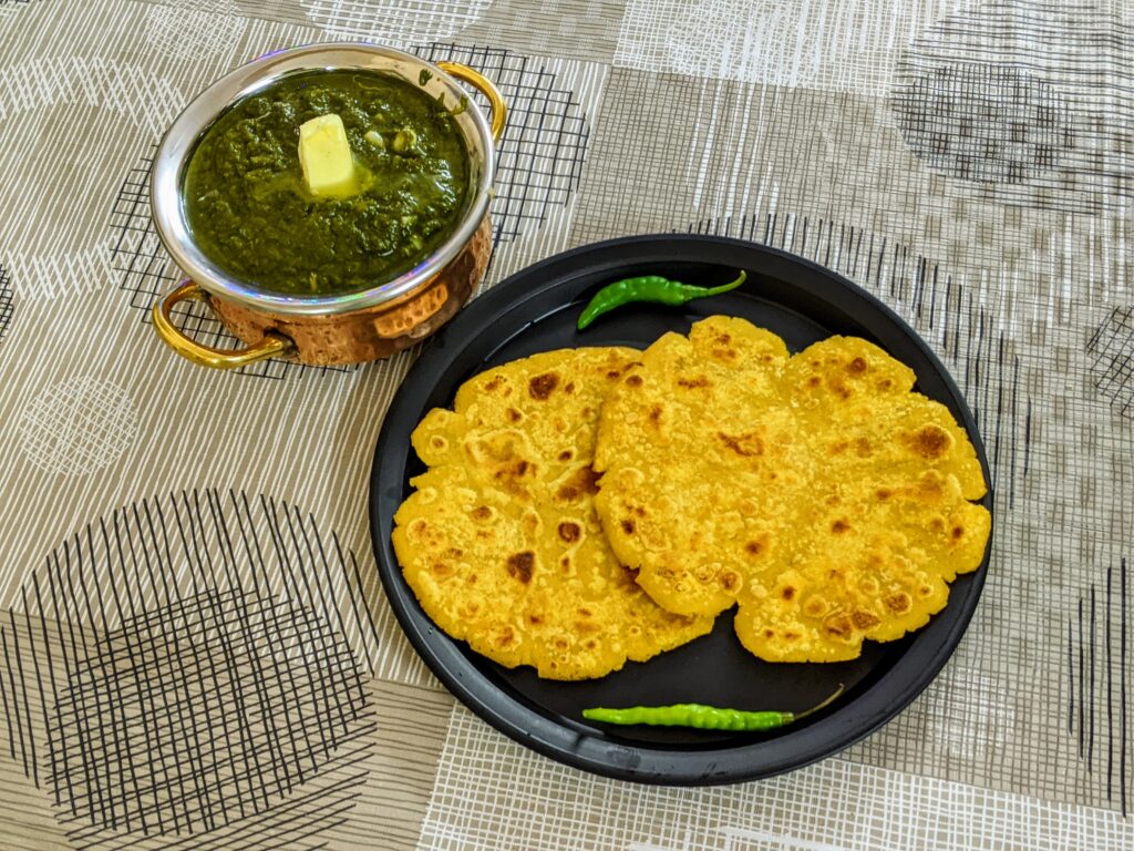 Sarson da Saag with Makki di Roti